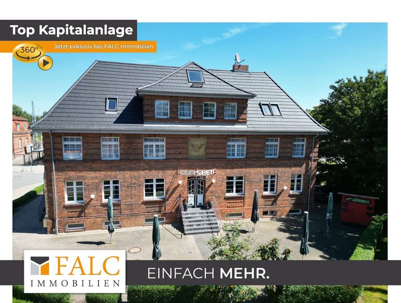 Investitionschance in Wismar – Sechs Ferienwohnungen und voll ausgestattetes Restaurant